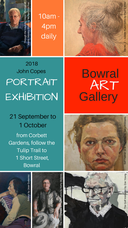 Portrait Exhibition - Bowral Art Gallery 